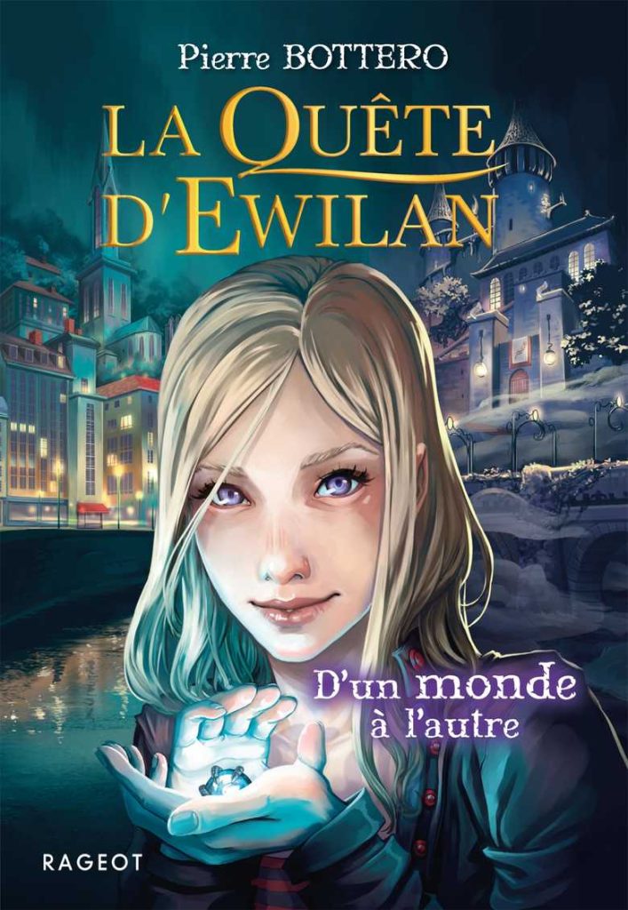 Couverture Réédition Quête d'Ewilan T1 Krystel 2025 Grand Format