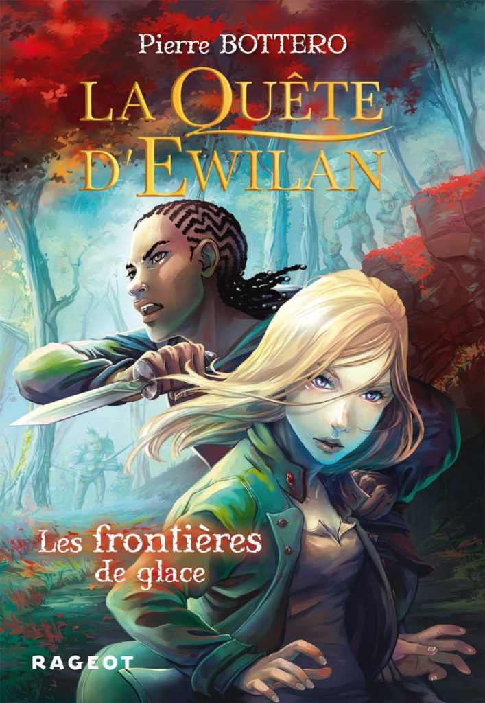 Couverture Réédition Quête d'Ewilan T2 Krystel 2015 Grand Format