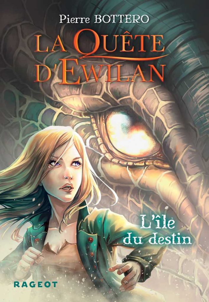 Couverture Réédition Quête d'Ewilan T3 Krystel 2015 Grand Format