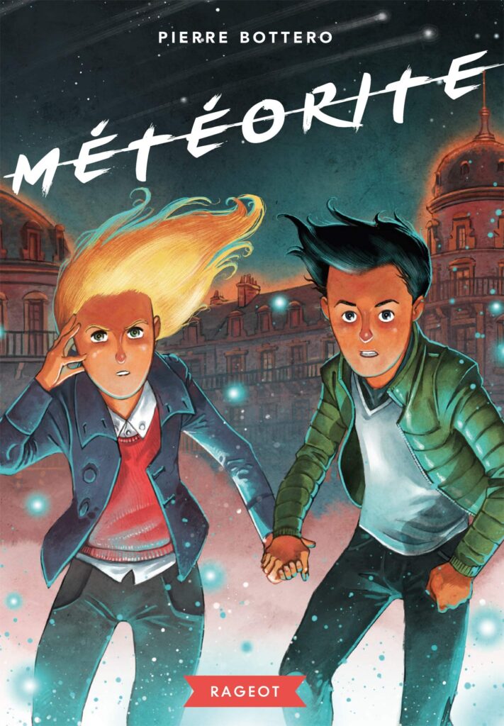 Couverture Météorite Pierre Bottero (édition 2019 Antoine Brivet)