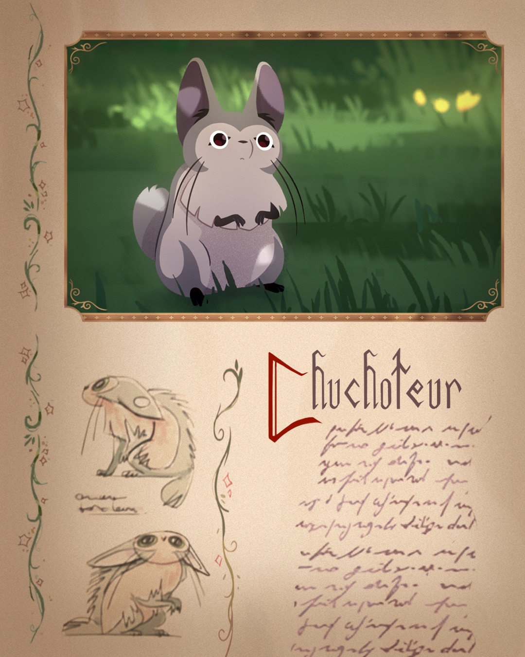 Design série d'animation Ewilan Chuchoteur