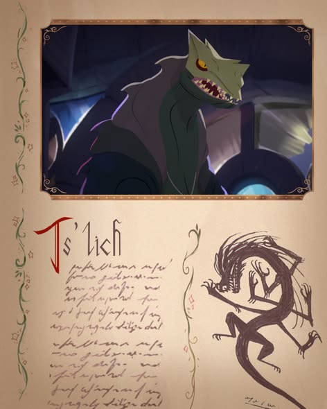 Design série d'animation Ewilan Ts'liche