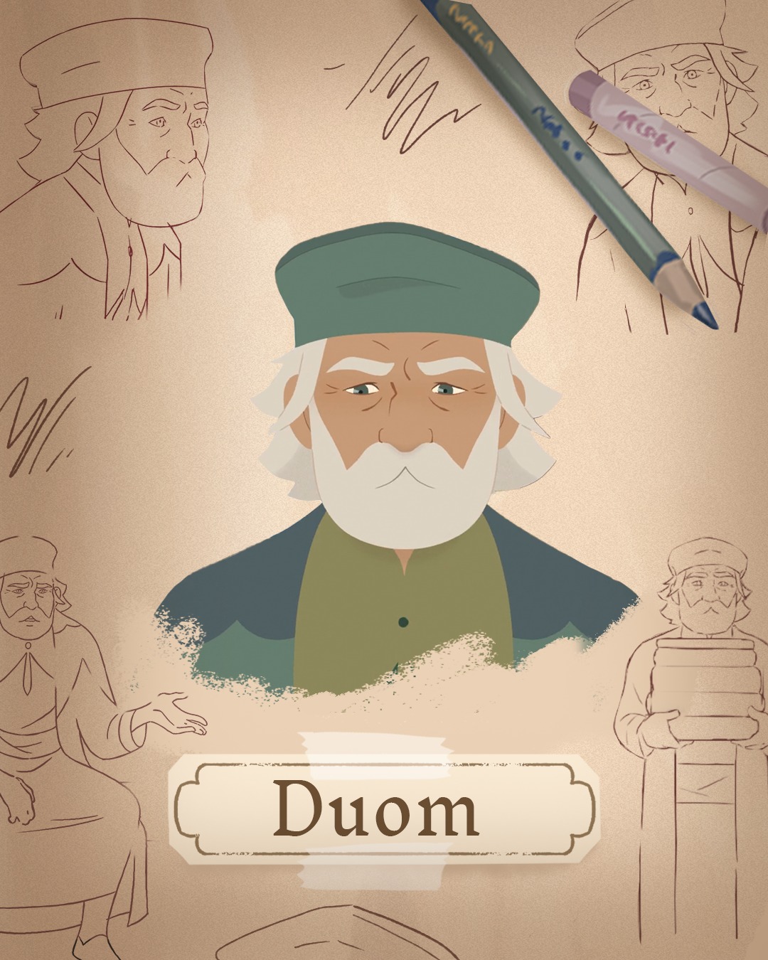 Design série d'animation Ewilan Duom