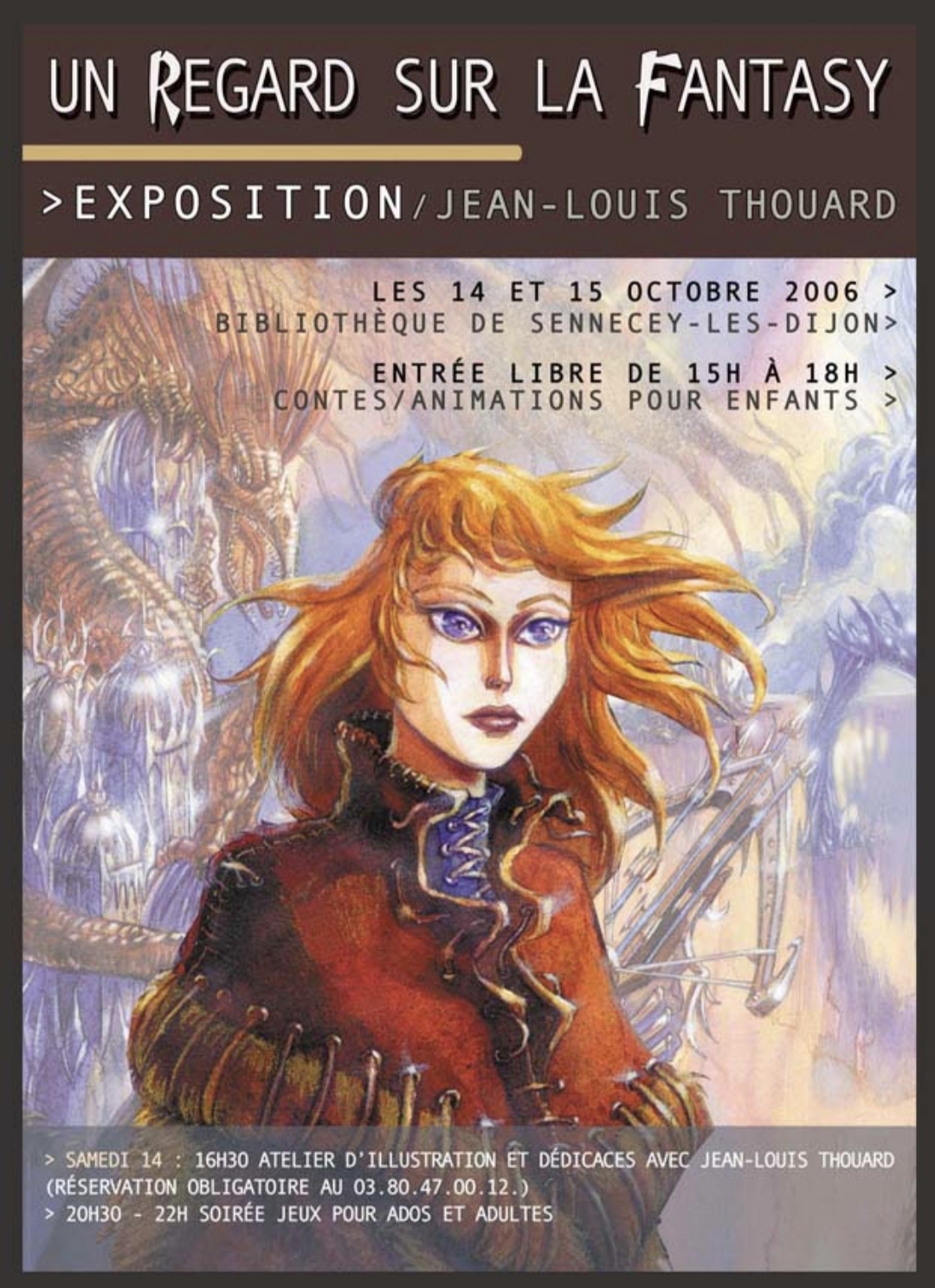 Affiche regard sur la fantasy