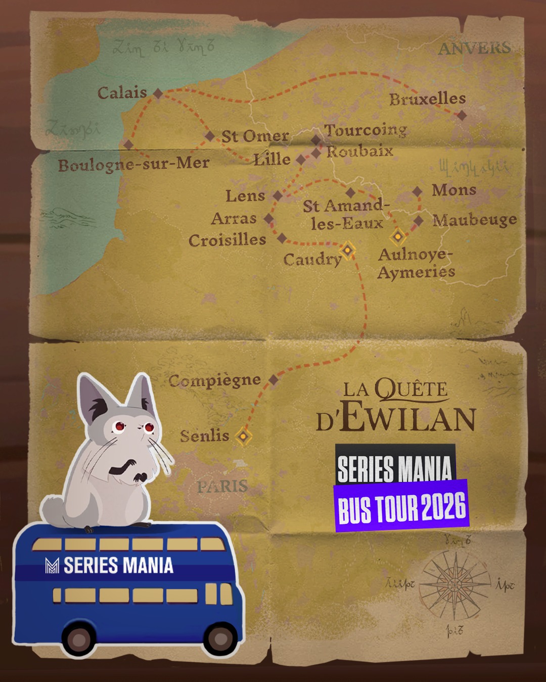 Serie Mania Tour Projections Ewilan