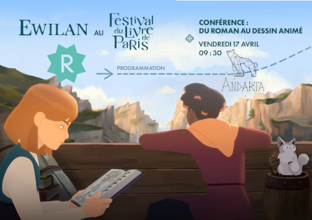 Andarta et Rageot au Festival du Livre de Paris