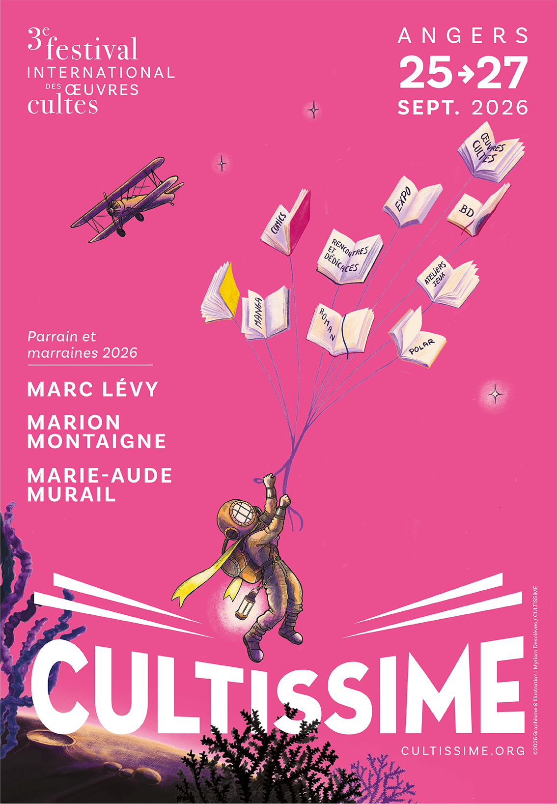 Affiche Festival Cultissime