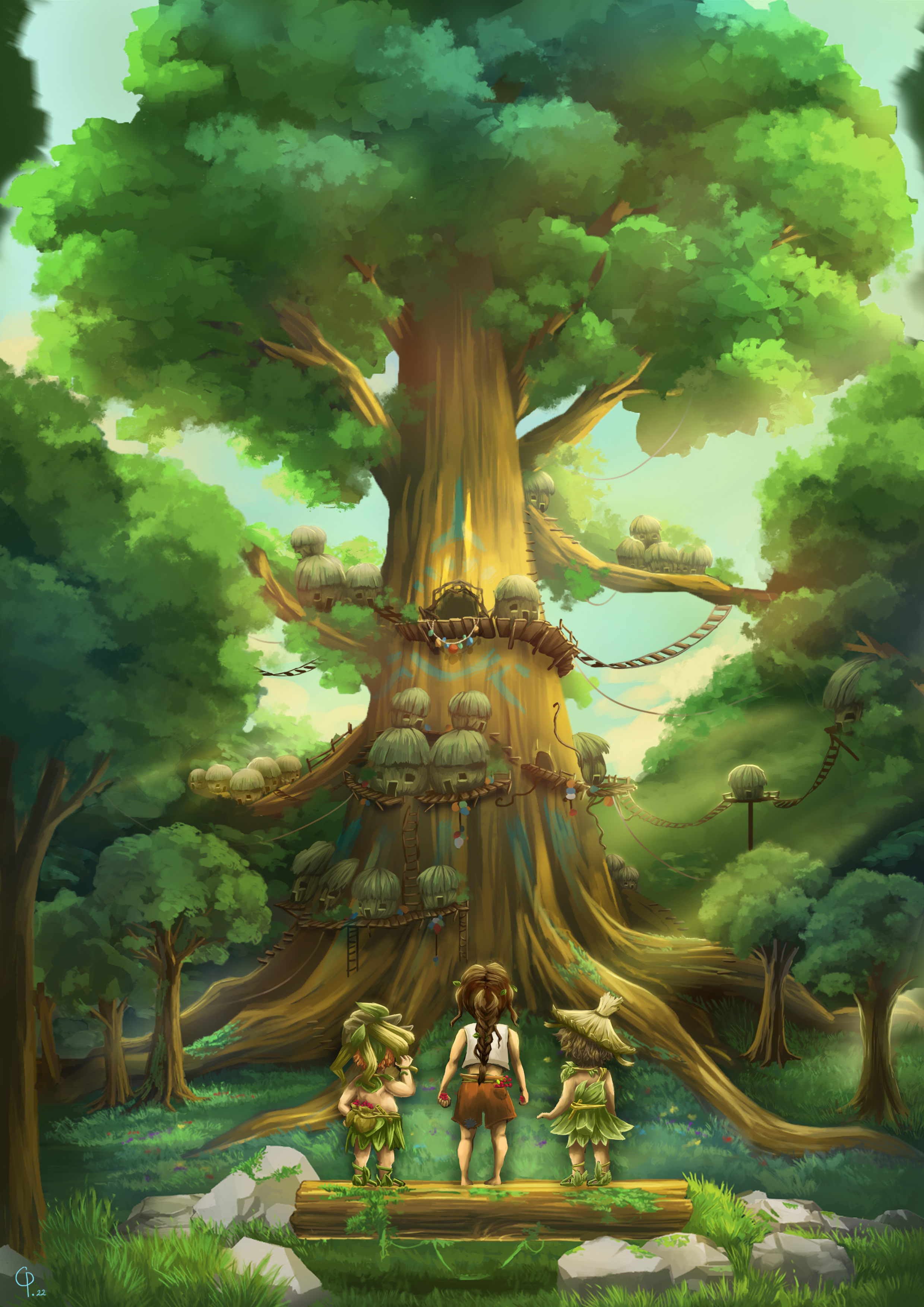 L'Arbre Talisman Fan Art